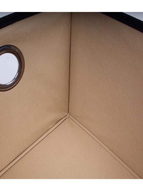 Corbeille Beige En Tissu Avec Oeillet - Kiabi