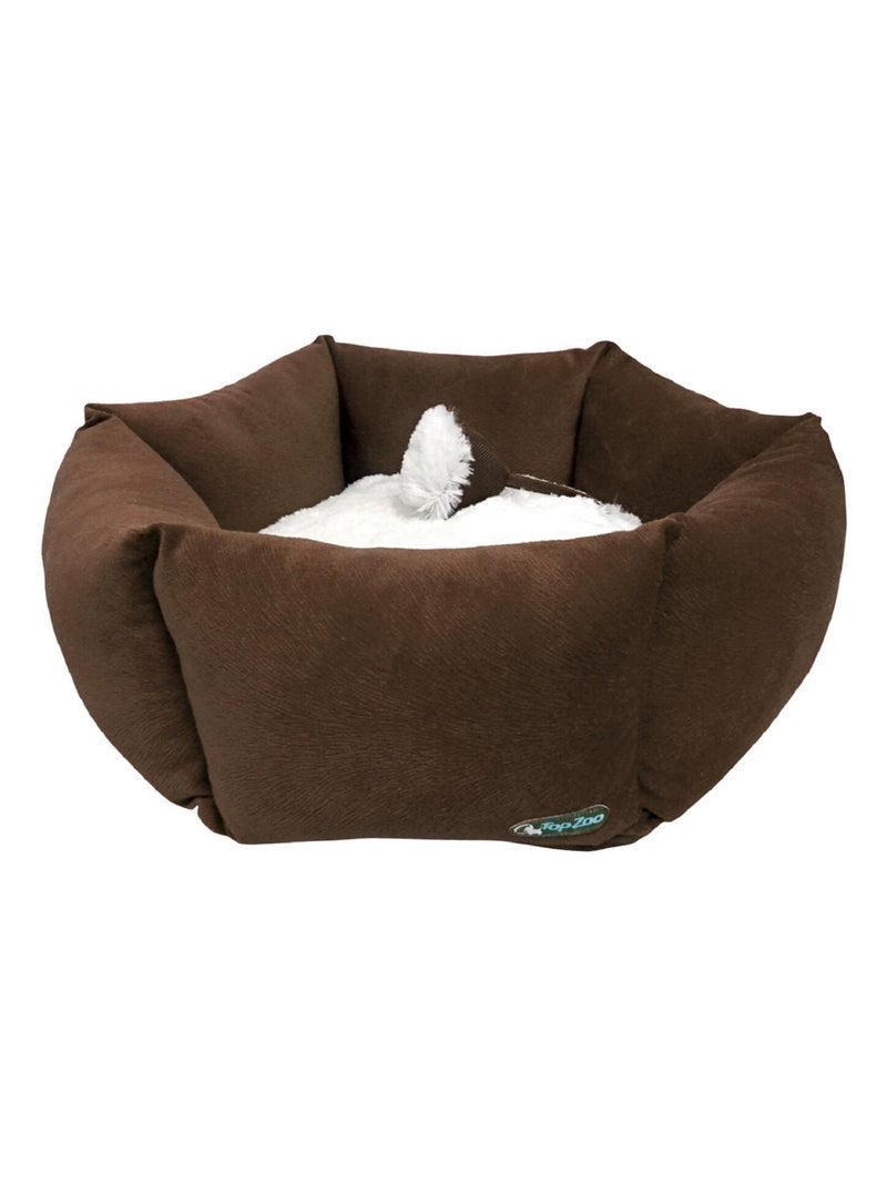 CORBEILLE CHAT Margot Marron - Kiabi