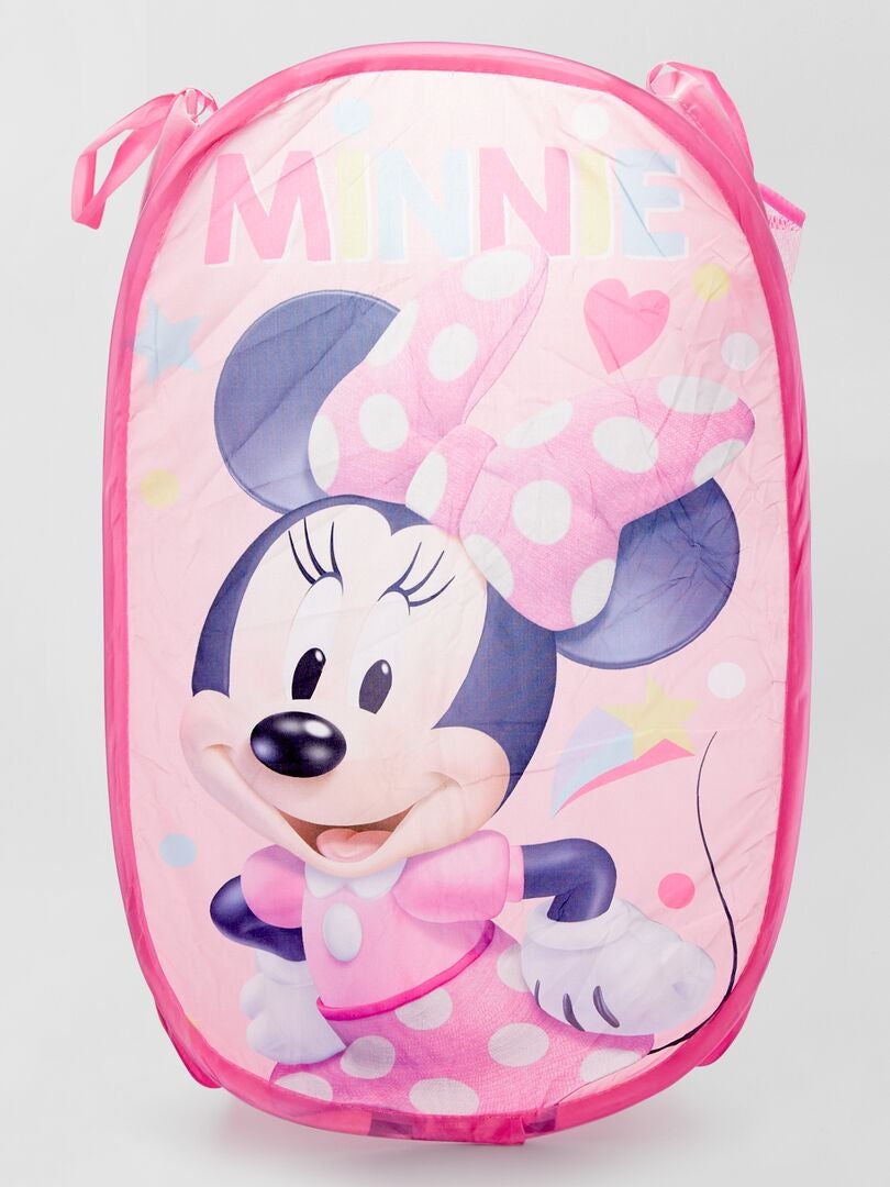 Corbeille de rangement 'Minnie' 'Disney' rose - Kiabi