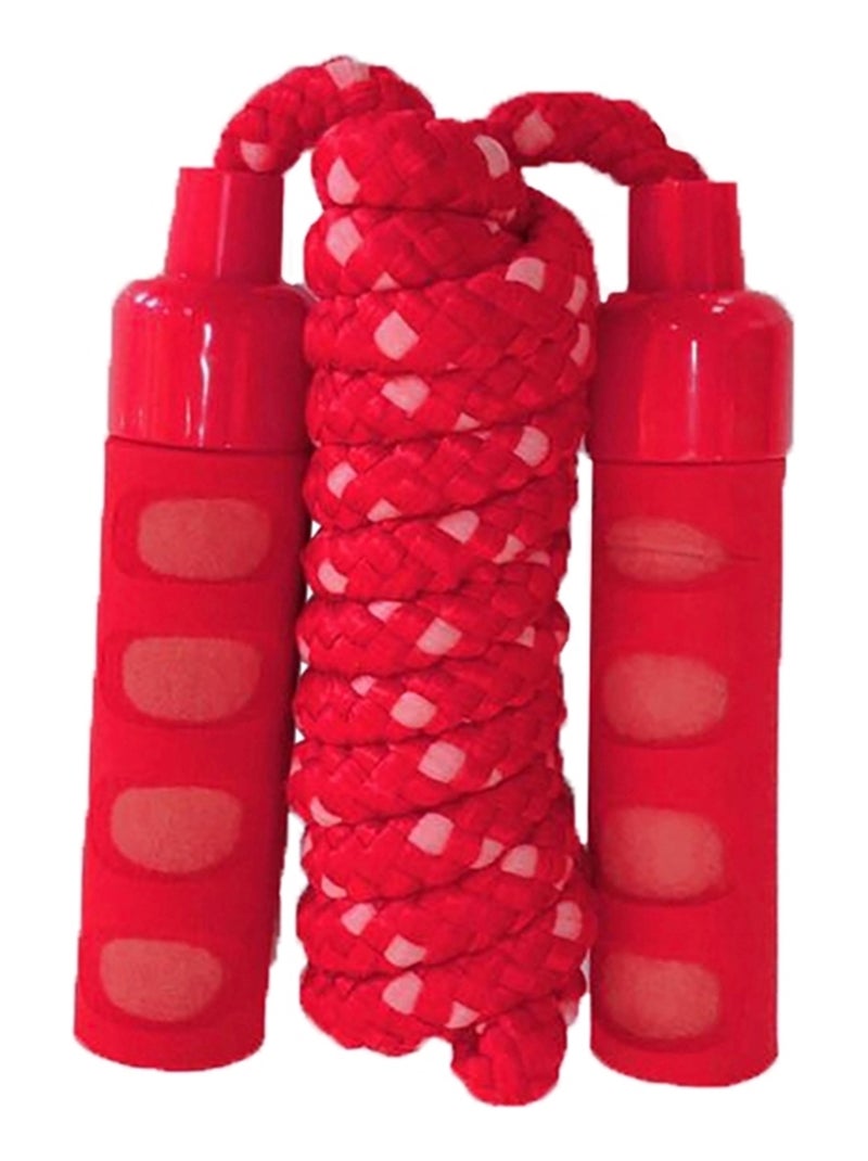 Corde à sauter 200cm Rouge - Kiabi