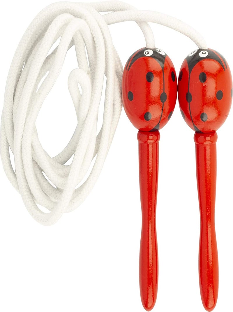 Corde à sauter Coccinelle Rouge - Kiabi