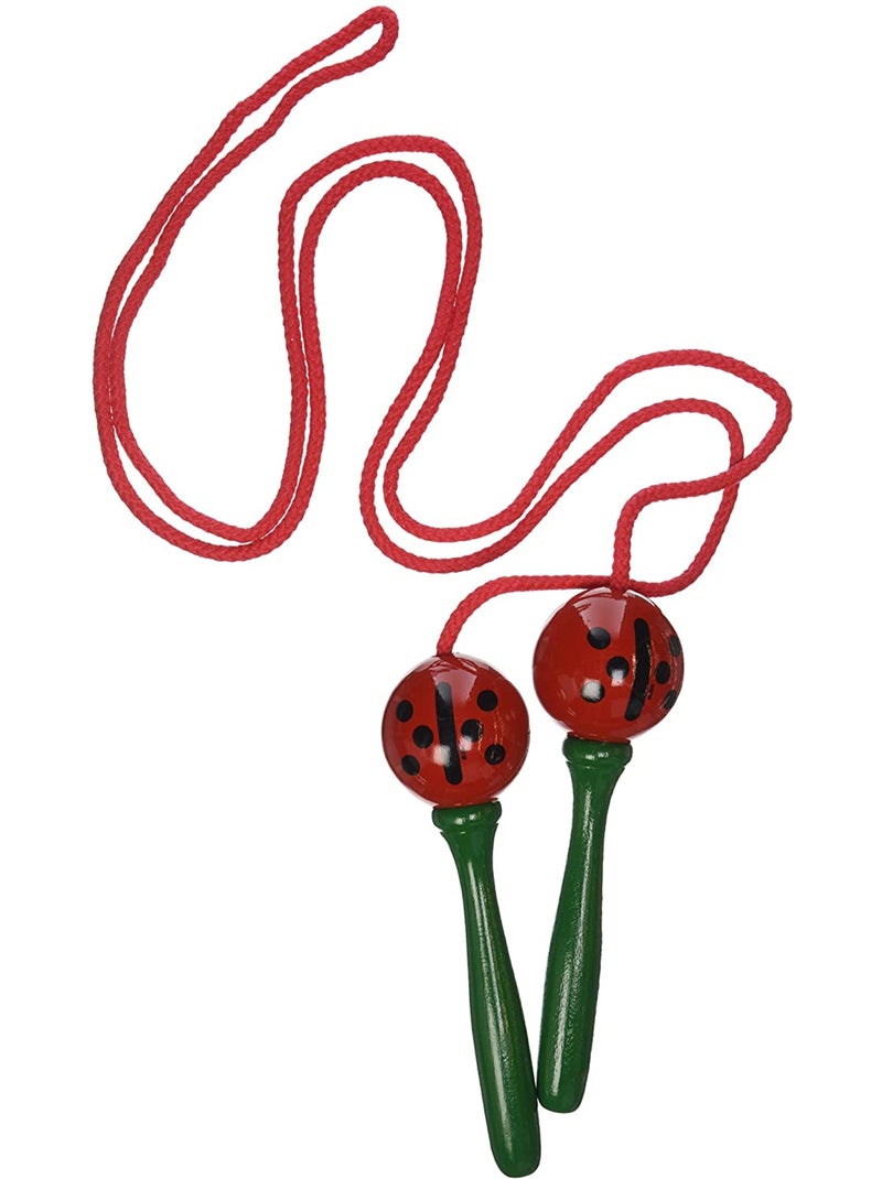 Corde à sauter coccinelle Rouge - Kiabi