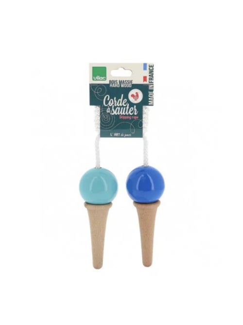 Corde a sauter en bois Bi-goute - Kiabi