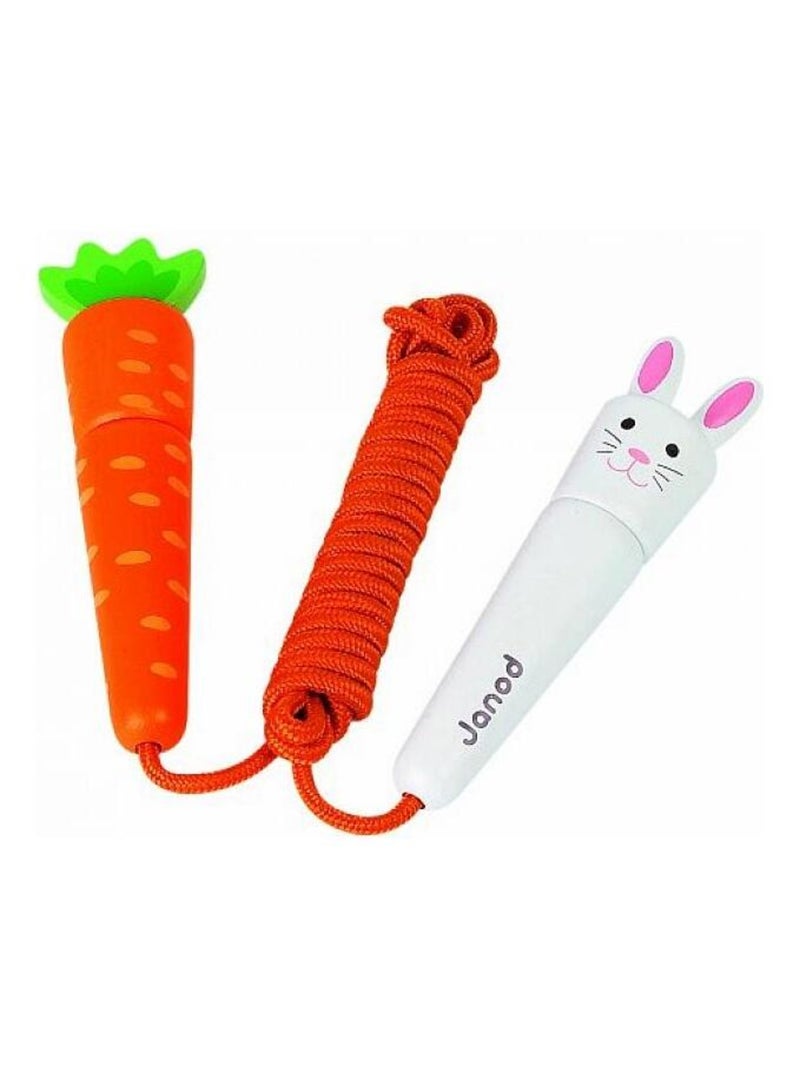 Corde a sauter en bois lapin N/A - Kiabi