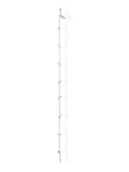 Corde d’escalade enfant  – 245 cm coton 100 % éco, sans métal, charge 50 kg - Kiabi