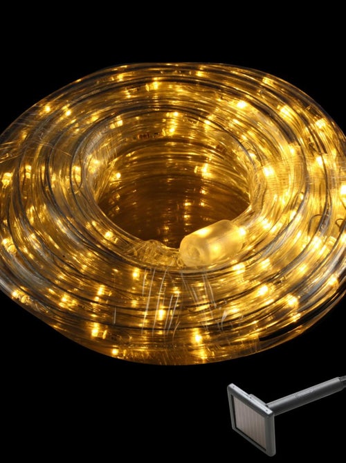 Cordon lumineux solaire 144 LED 6m - Kiabi
