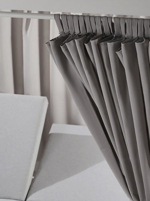 CORDOUE - Lit de jardin structure aluminium - Kiabi