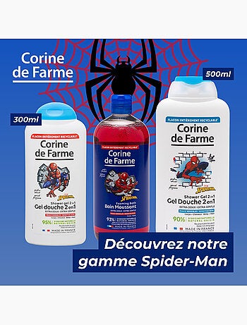 Corine de farme - bain moussant spiderman