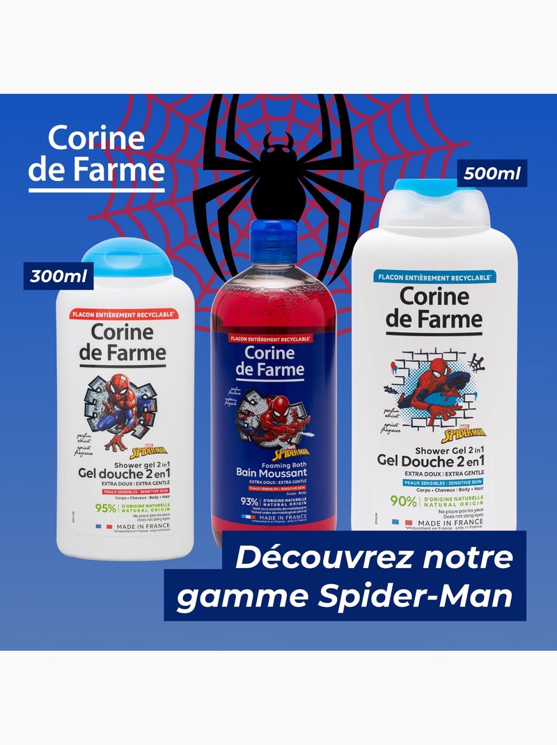 Corine de farme - bain moussant spiderman Blanc Multicolore - Kiabi
