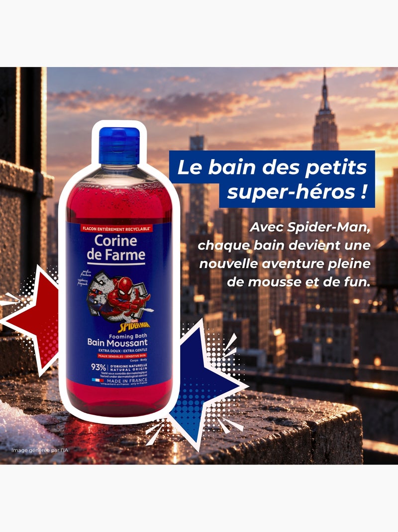 Corine de farme - bain moussant spiderman Blanc Multicolore - Kiabi