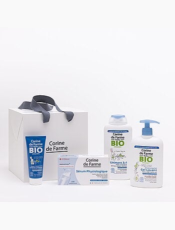 Corine de farme - box naissance bio- les essentiels bébé