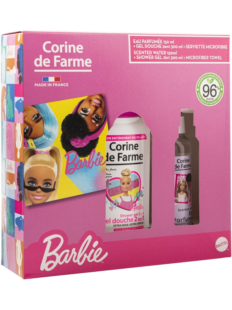 Corine de farme - coffret barbie corine de farme Blanc Multicolore - Kiabi