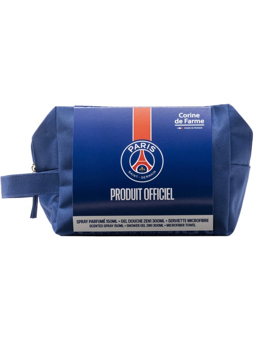 Corine de farme - coffret psg trousse eau parfumée + gel douche 2en1 + serviette - Kiabi Corine de farme - coffret psg trousse eau parfumée + gel douche 2en1 + serviette - Kiabi