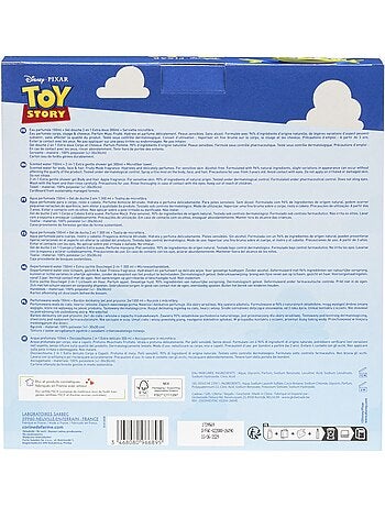 Corine de farme - coffret toy story eau parfumée + gel douche 2en1 + serviette