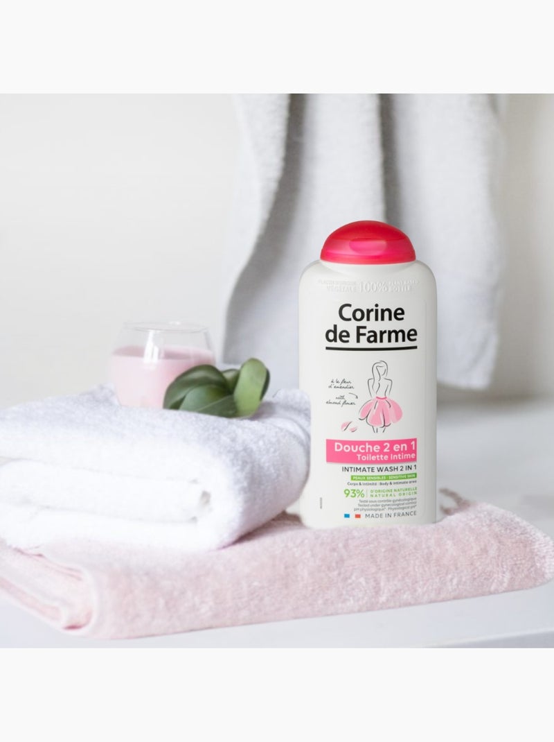 Corine de farme - douche corps et intimité douceur Blanc Multicolore - Kiabi