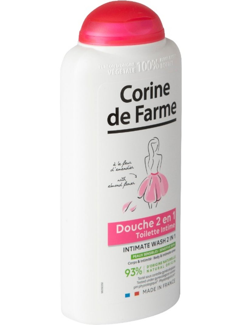 Corine de farme - douche corps et intimité douceur Blanc Multicolore - Kiabi
