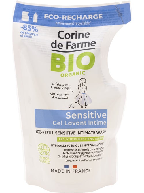 Corine de farme - eco-recharge gel lavant sensitive bio - Kiabi Corine de farme - eco-recharge gel lavant sensitive bio - Kiabi