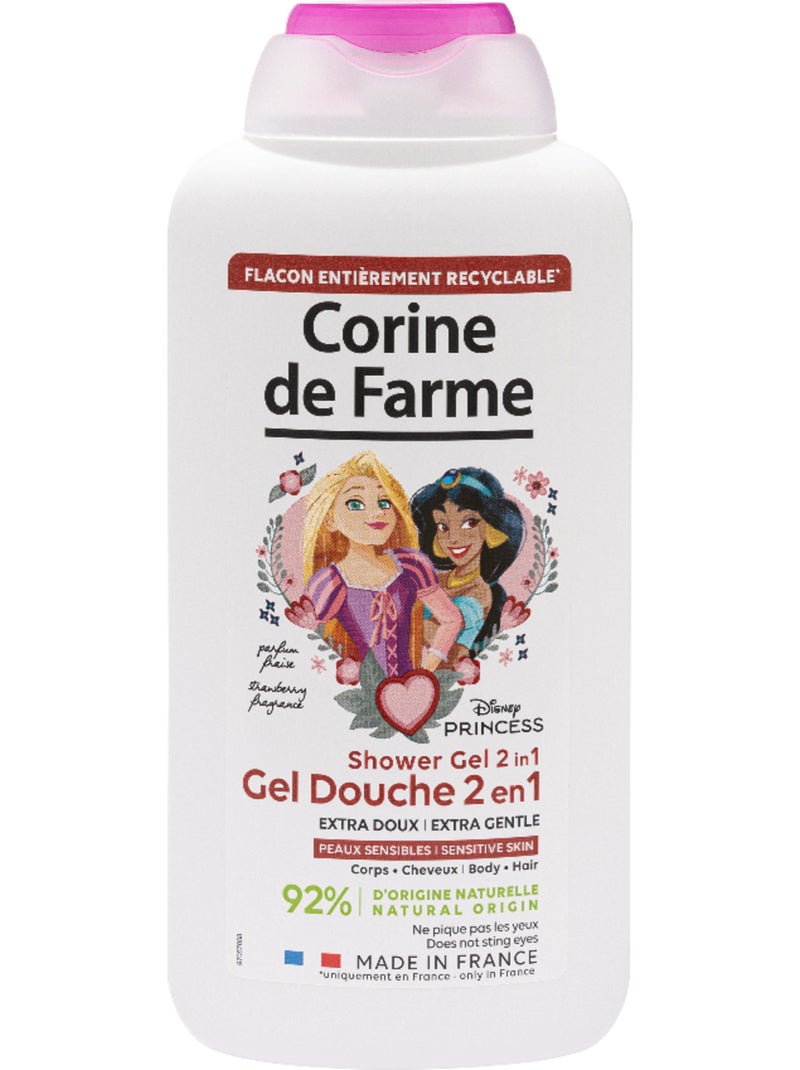 Corine de farme - gel douche 2en1 princesse Blanc Multicolore - Kiabi