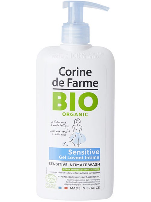 Corine de farme - gel intime sensitive certifié bio - Kiabi Corine de farme - gel intime sensitive certifié bio - Kiabi