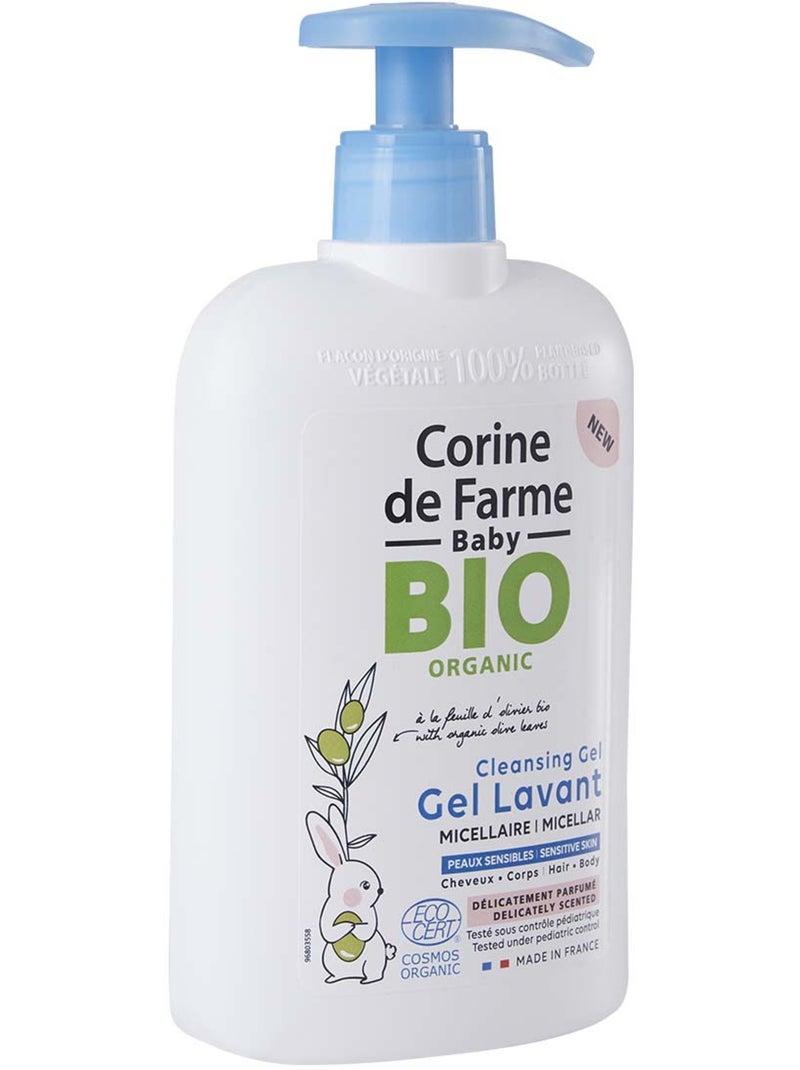 Corine de farme - gel lavant micellaire corps & cheveux parfumé certifié bio - éco pack x9 Blanc Multicolore - Kiabi