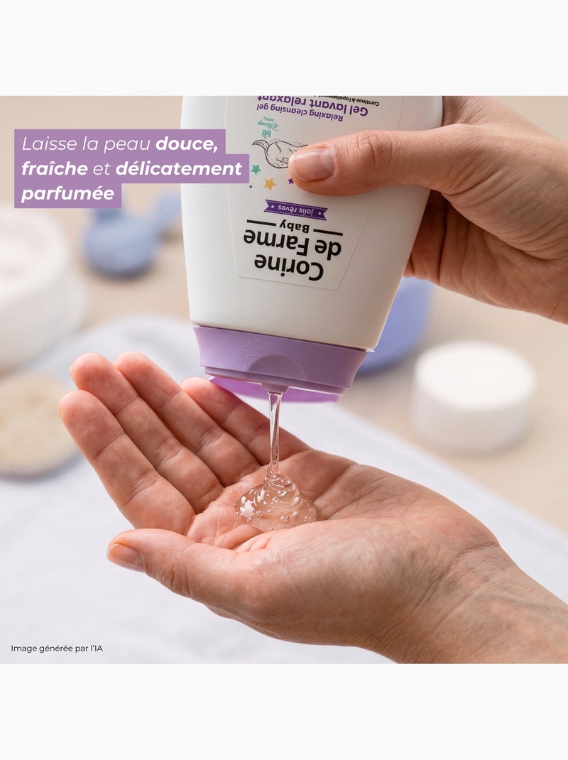 Corine de farme - gel lavant relaxant à l'extrait de tilleul Blanc Multicolore - Kiabi