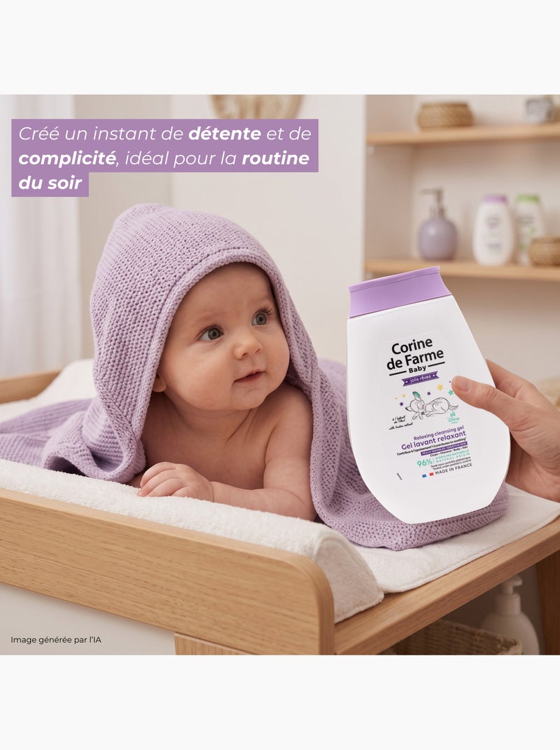 Corine de farme - gel lavant relaxant à l'extrait de tilleul Blanc Multicolore - Kiabi