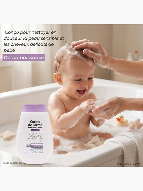 Corine de farme - gel lavant relaxant à l'extrait de tilleul - Kiabi Corine de farme - gel lavant relaxant à l'extrait de tilleul - Kiabi