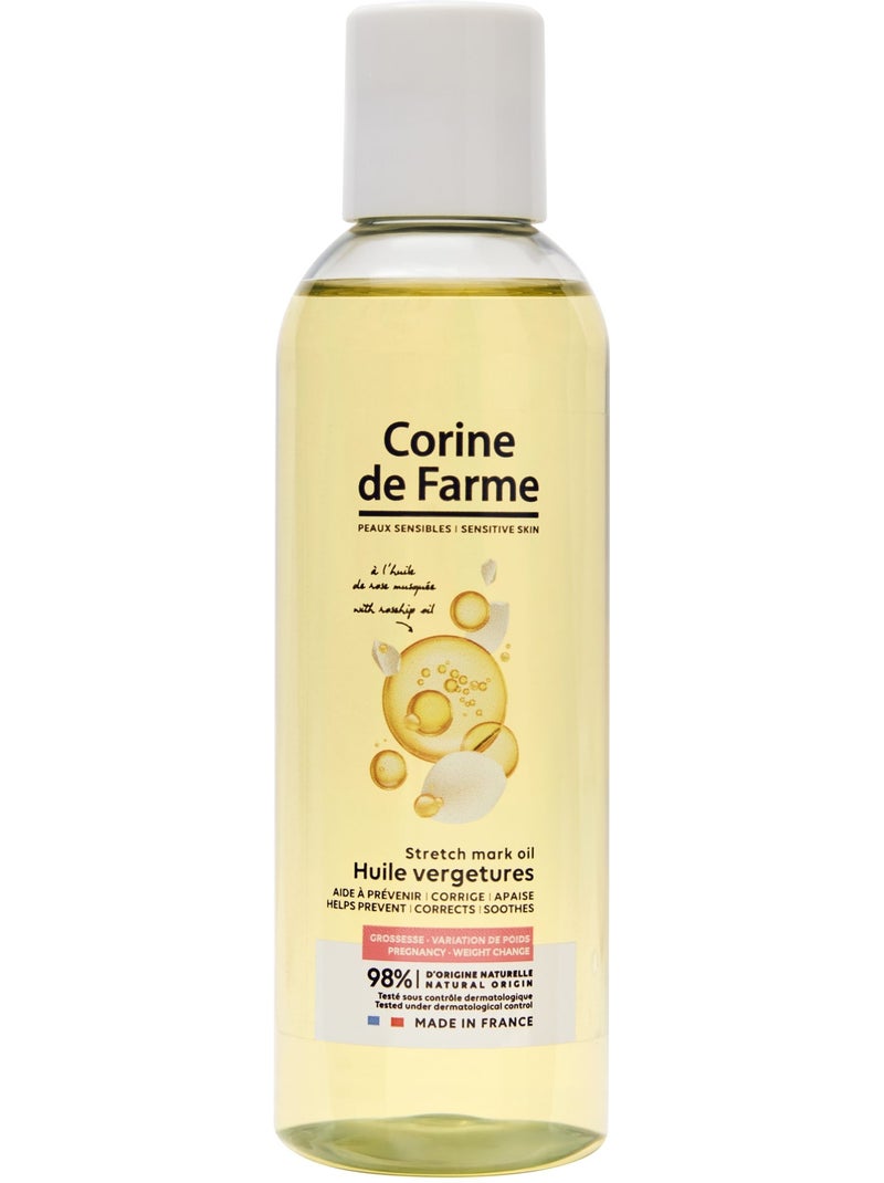 Corine de farme - huile anti-vergetures Blanc Multicolore - Kiabi