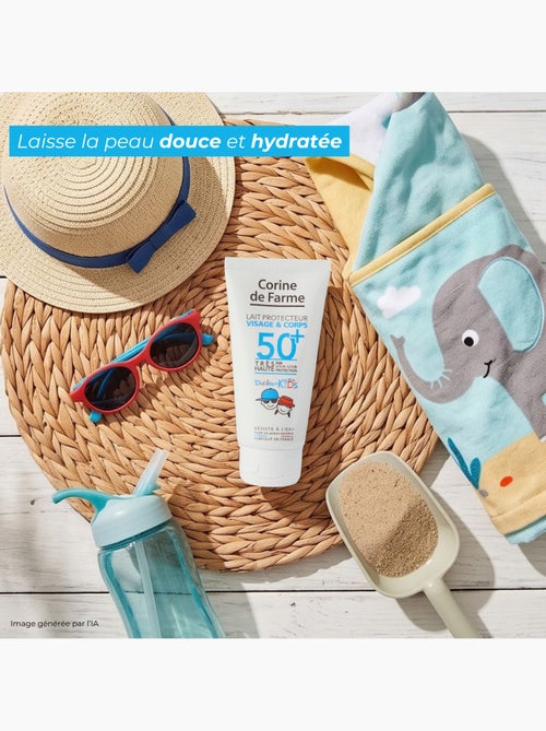 Corine de farme - lait protecteur visage et corps spf50+ babies & kids - Kiabi
