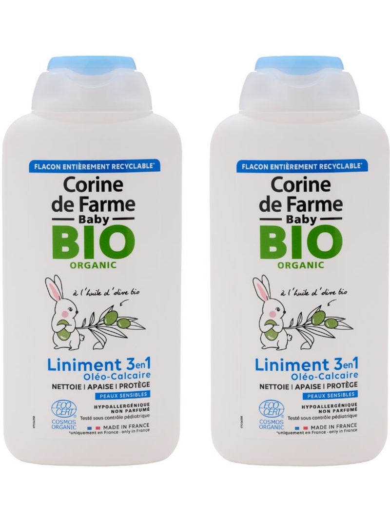 Corine de farme - lot de 2 - liniments oléo-calcaires bio Blanc Multicolore - Kiabi