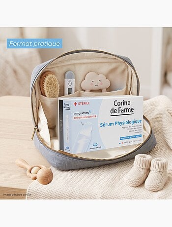 Corine de farme - sérum physiologique embout rond sécurité x30