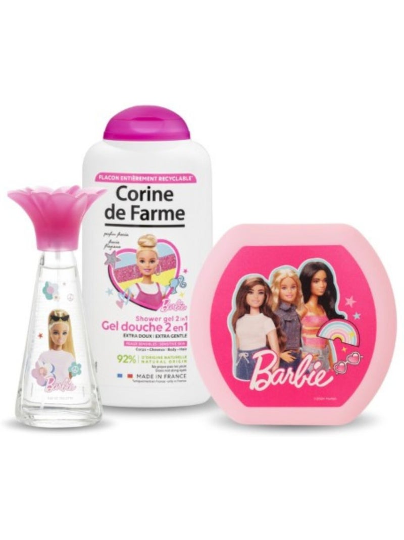 Corine de farme - set barbie – pour briller comme une star Blanc Multicolore - Kiabi