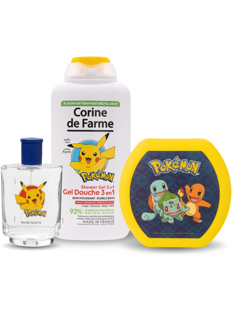 Corine de farme - set pokémon – pour petits dresseurs Blanc Multicolore - Kiabi