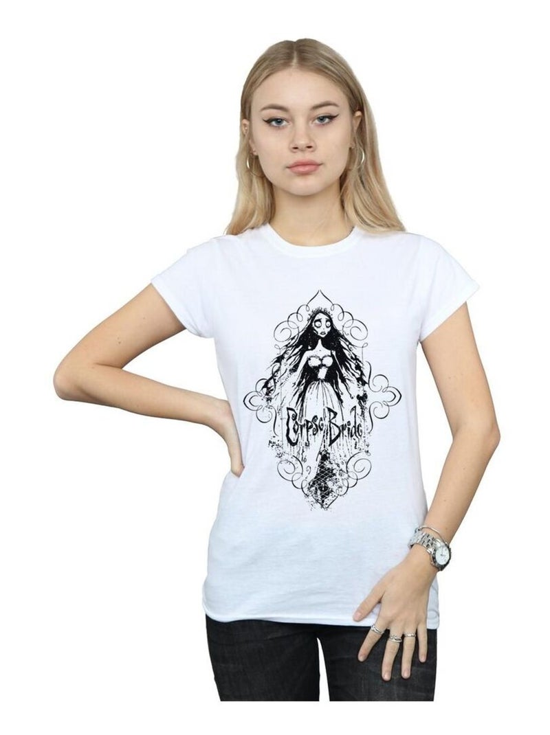 Corpse Bride - T-shirt Blanc - Kiabi