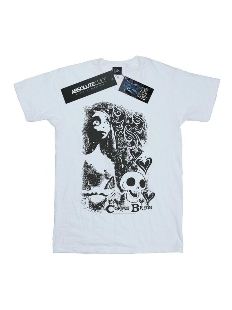 Corpse Bride - T-shirt Blanc - Kiabi