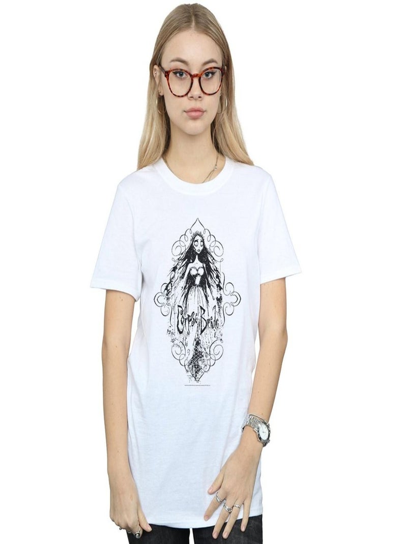 Corpse Bride - T-shirt Blanc - Kiabi
