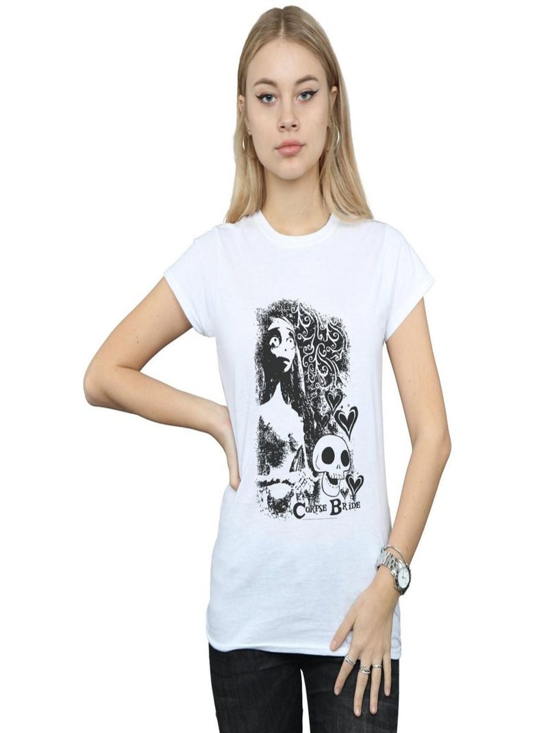 Corpse Bride - T-shirt Blanc - Kiabi