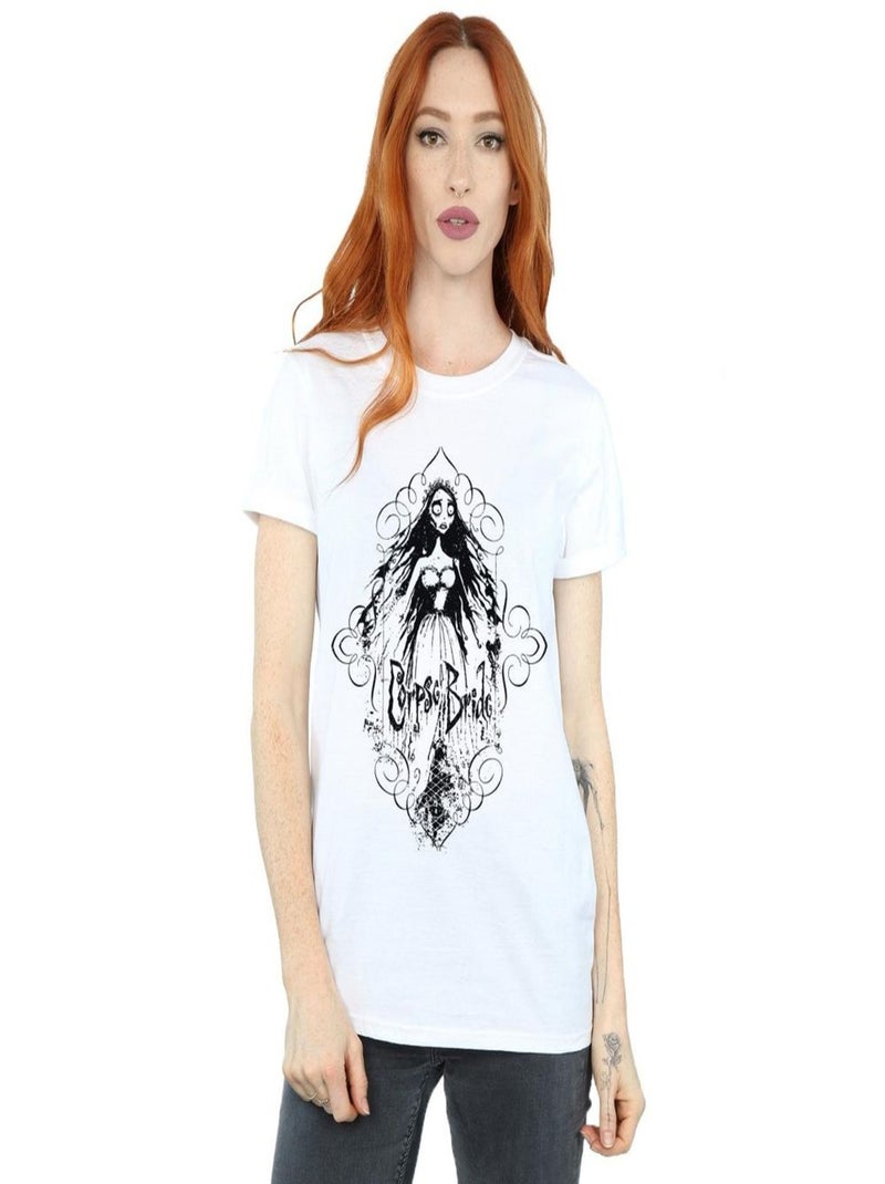 Corpse Bride - T-shirt Blanc - Kiabi