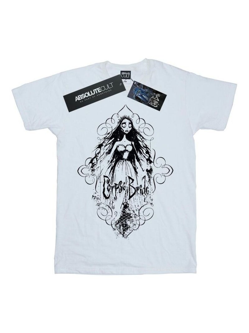 Corpse Bride - T-shirt Blanc - Kiabi