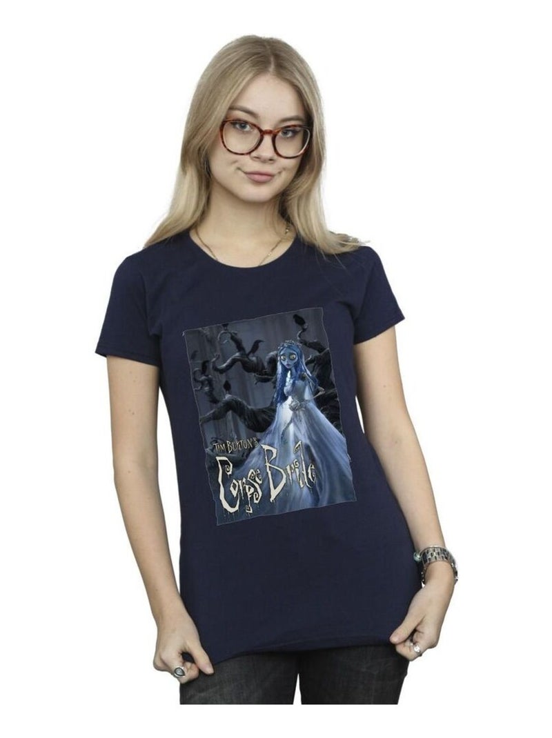 Corpse Bride - T-shirt Bleu marine - Kiabi