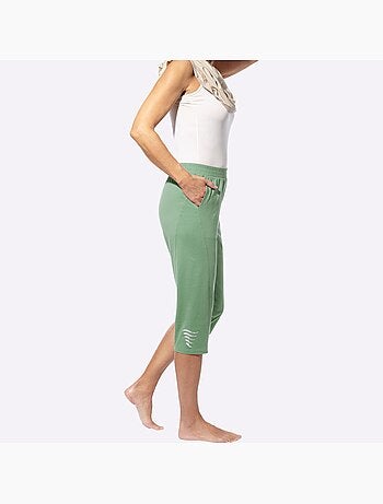 Corsaire avec ceinture élastique et motif imprimé brillant - taille standard - moda vilona