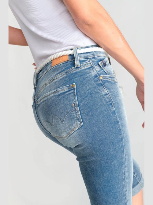 Corsaire BENNY pantacourt en jeans 'Le Temps Des Cerises' - Kiabi