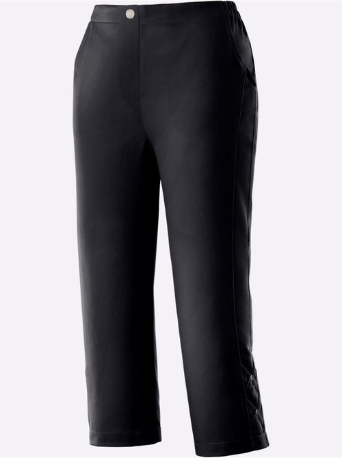 Corsaire ceinture élastique au dos - taille standard - witt - Kiabi
