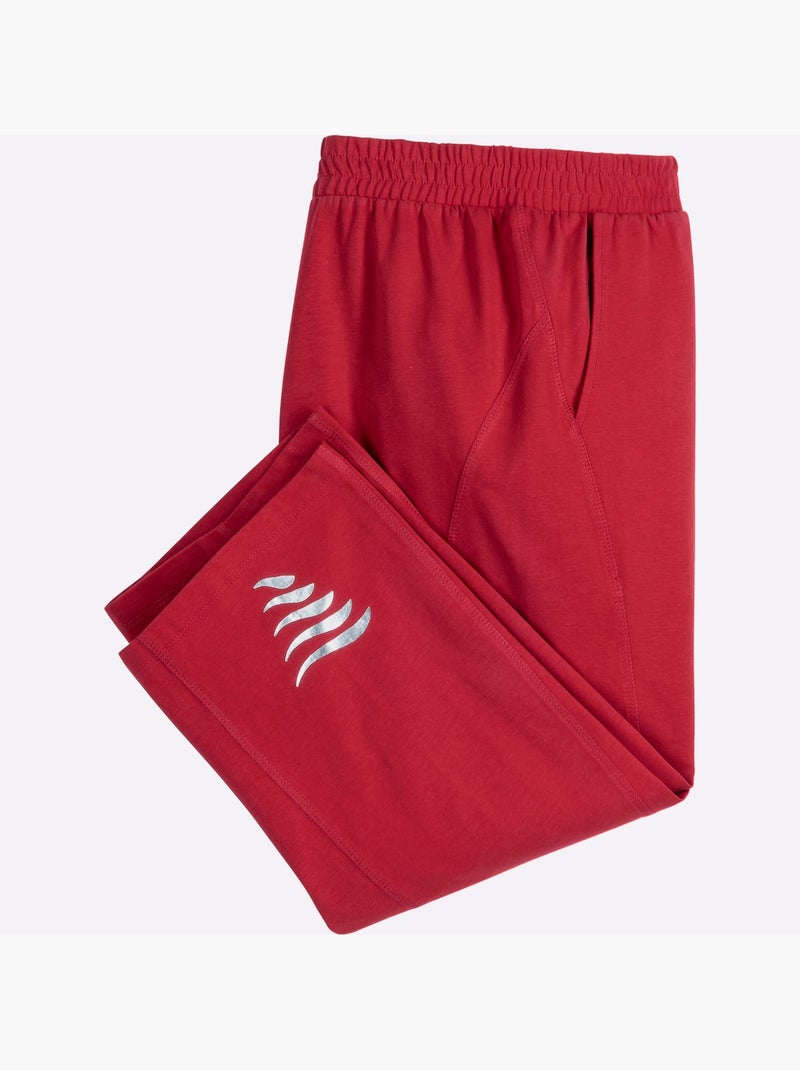 Corsaire Ceinture élastique Confortable - Taille Standard - Moda Vilona Rouge - Kiabi