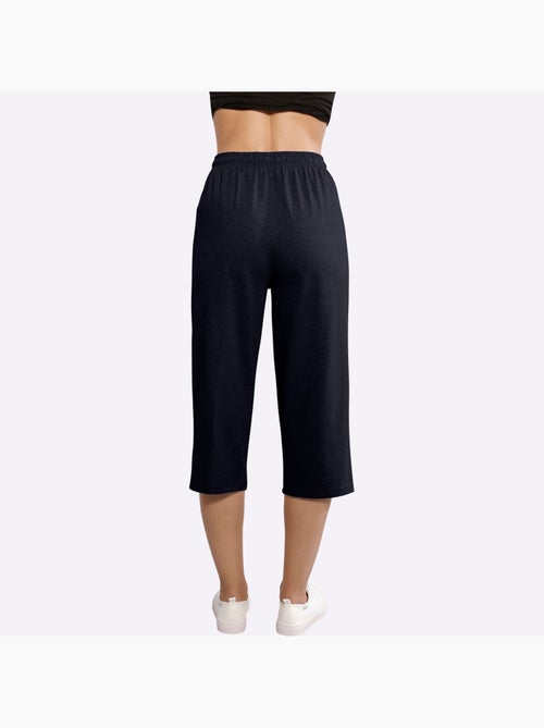 Corsaire de loisirs avec ceinture élastique et deux poches - Taille standard - Moda Vilona - Kiabi