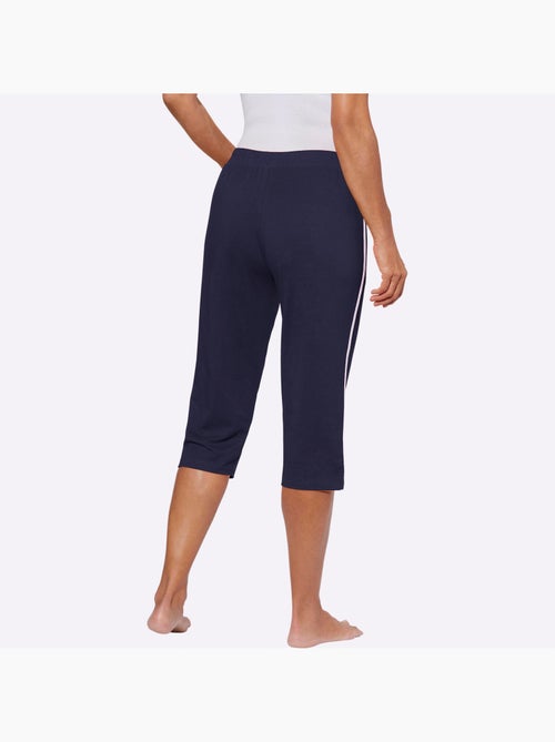 Corsaire de loisirs avec ceinture élastique et poches - Taille standard - Moda Vilona - Kiabi