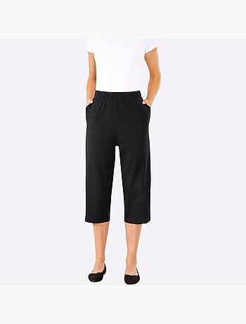 Corsaire de loisirs avec ceinture élastique et poches cousues - taille standard - moda vilona
