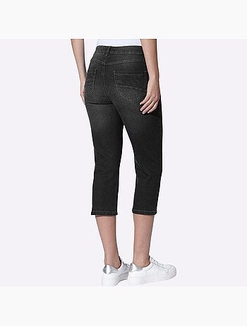 Corsaire En Jean Coton Extensible Confortable - Taille Standard - Helline