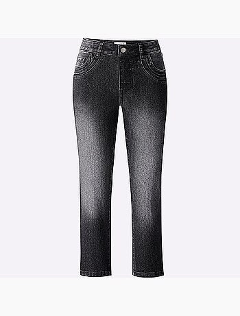 Corsaire En Jean Coton Extensible Confortable - Taille Standard - Helline