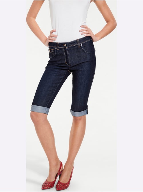 Corsaire En Jean Coupe Skinny - Taille Standard - helline - Kiabi